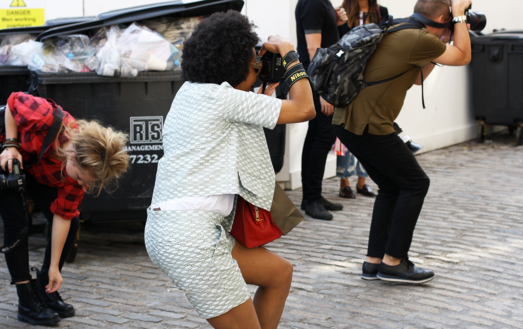  snapshots, London, Fashion Week